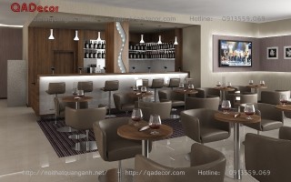 Thiết kế nội thất quán bar cafe