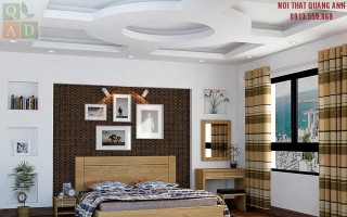 Giường ngủ gỗ đẹp hiện đại GN09