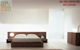 Giường ngủ gỗ óc chó GN12