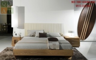 Giường ngủ đẹp gỗ Sồi Nga GN51