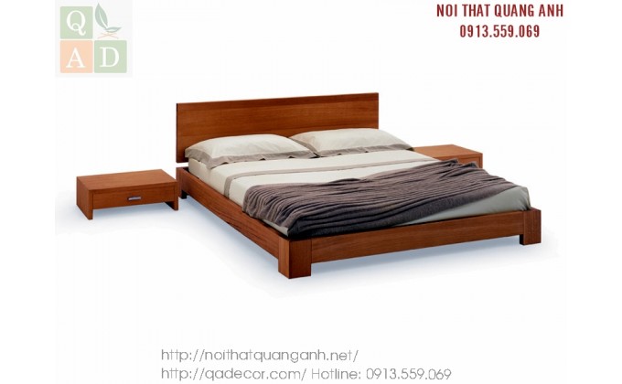 Giường ngủ gỗ Sồi Nga GN17