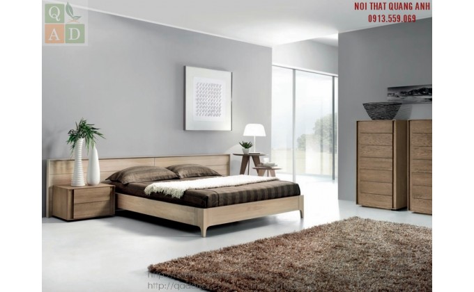 Giường ngủ gỗ hiện đại GN18
