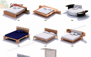 Mẫu giường ngủ đẹp 1