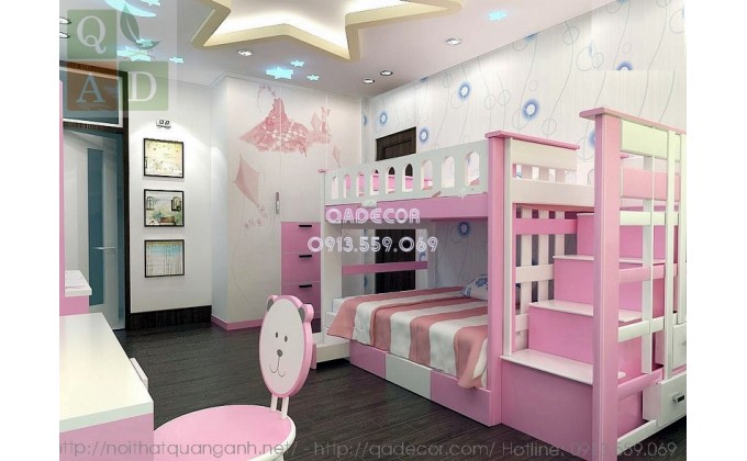 Phòng ngủ trẻ em gái GT03