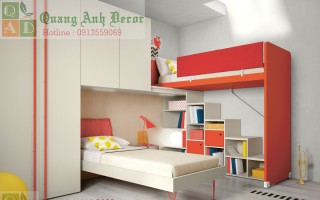 Mẫu thiết kế phòng ngủ trẻ em hiện đại PTE2