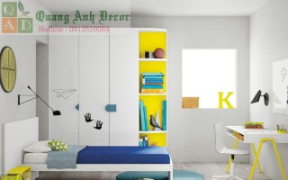 Thiết kế phòng ngủ trẻ em đẹp hiện đại  PTE1