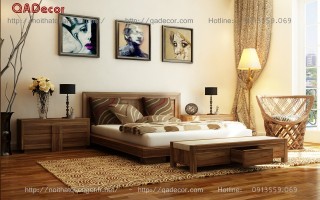 Giường tủ phòng ngủ đẹp PN89