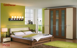 Mẫu nội thất phòng ngủ hiện đại PN58