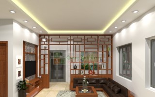 Thiết kế nội thất phòng khách PK89