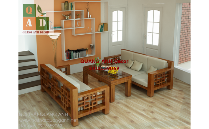 Bộ bàn ghế phòng khách đẹp SFG422