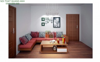 Bộ bàn ghế gỗ sofa GÓC SFG423