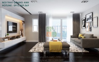 Thiết kế nội thất chung cư Thăng Long Number One