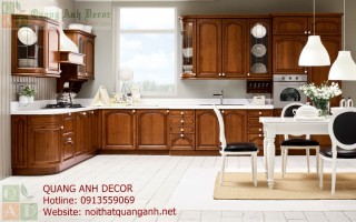Tủ bếp gỗ Hương TBG110