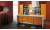Mẫu tủ bếp đảo gỗ Acrylic TBA901