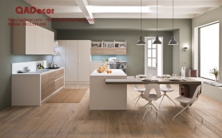 Mẫu tủ bếp hiện đại TBL31