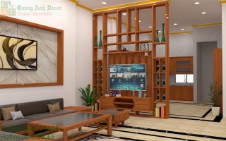 VÁCH NGĂN PHÒNG KHÁCH VỚI BẾP VN921