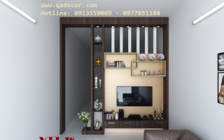 Vách trang trí phòng khách VTT18