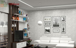 Vách ngăn phòng khách với phòng ngủ VN113